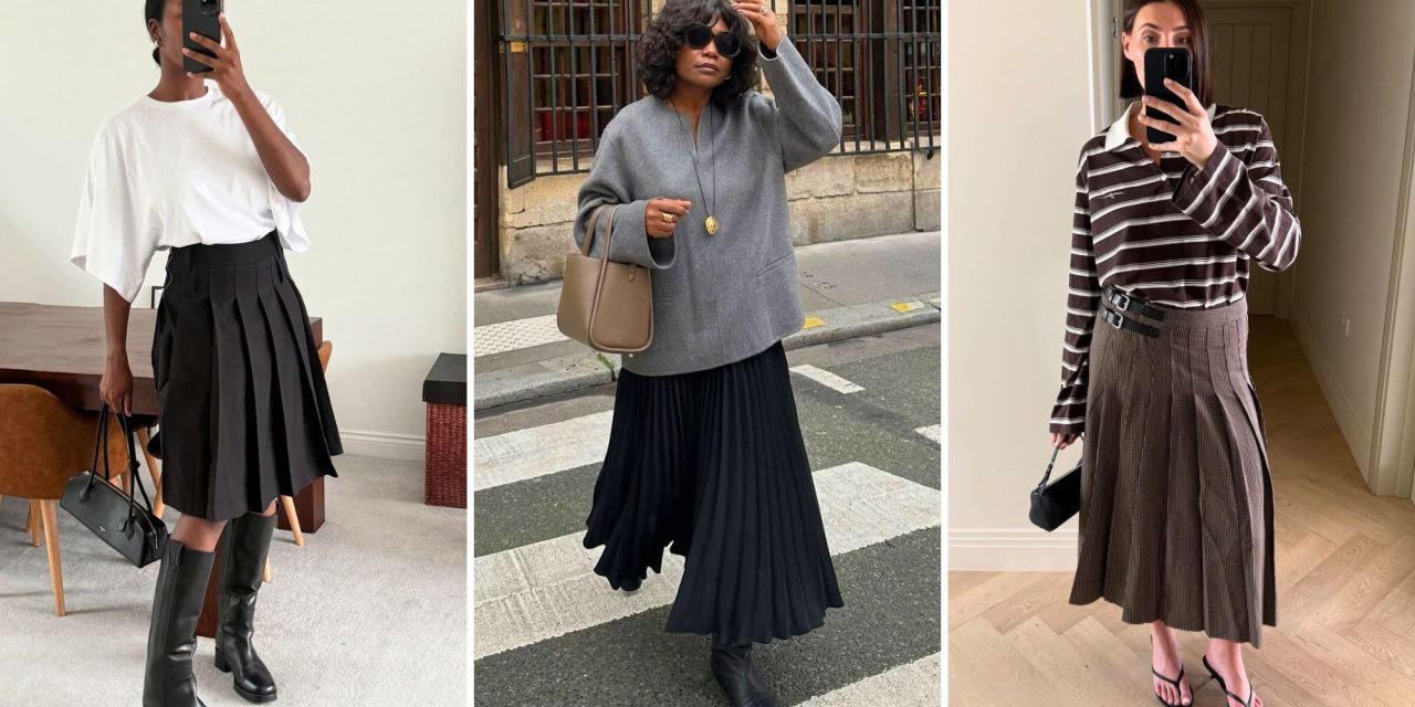 Tips Loafer Dan Pleated Skirt Tampilan Akademis Yang Timeless