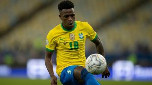 Vinicius Jr Dedikasikan Gol Lawan Haiti Untuk Sang Nenek