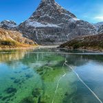 Danau Di Anchorage Keluarkan Suara Simfoni Saat Membeku