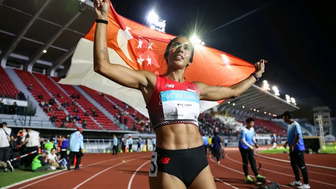 Shanti Pereira Kunci Medali Emas 200m Putri Di Asian Games