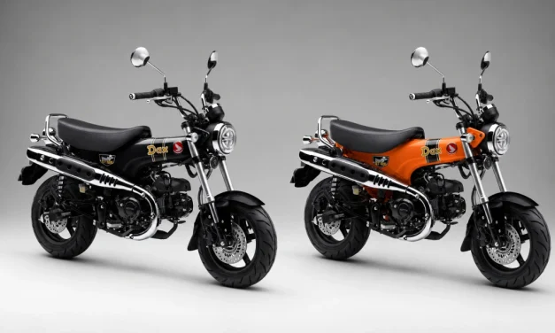 Honda ST125 Dax 2026 Rilis Dua Warna Baru Makin Elegan