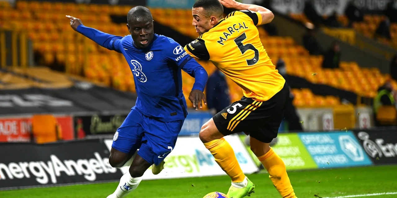 Chelsea Bantai Wolverhampton Wanderers Di Molineux Stadium