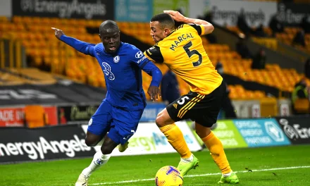 Chelsea Bantai Wolverhampton Wanderers Di Molineux Stadium
