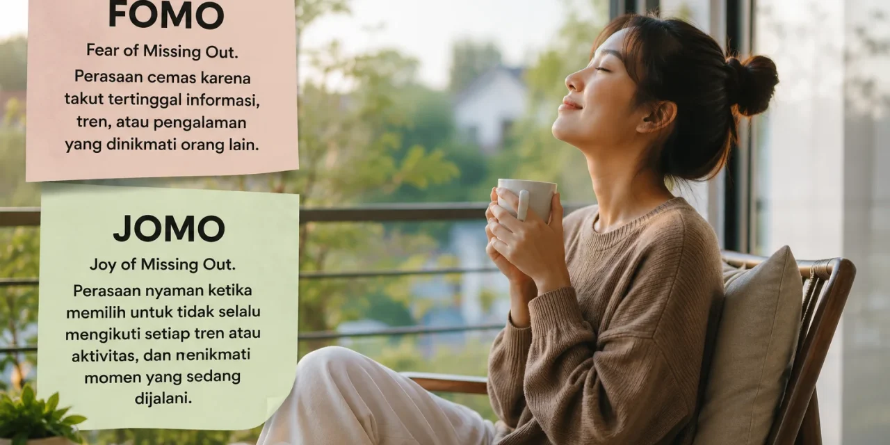 Mengenal Gaya Hidup JOMO Demi Ketenangan Pikiran