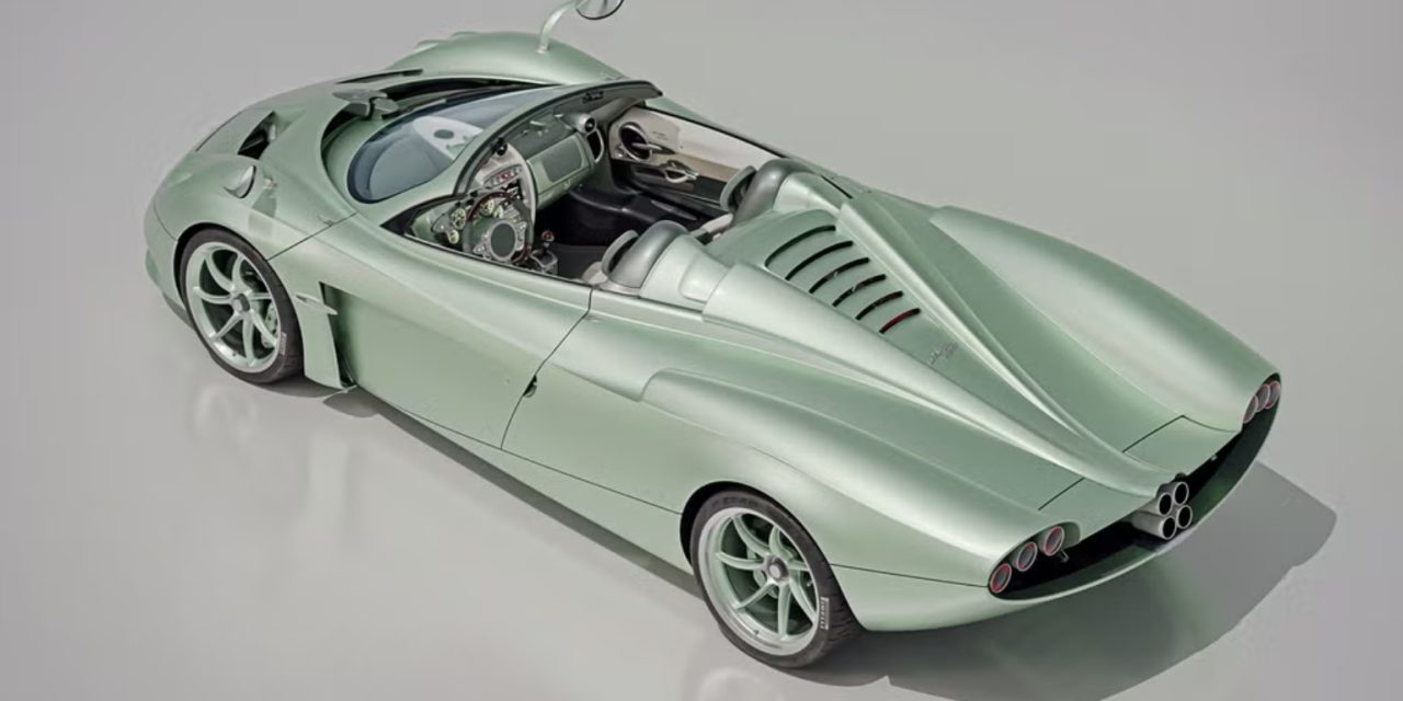 Pagani Codalunga Speedster Hadirkan V12 Murni Atap Terbuka