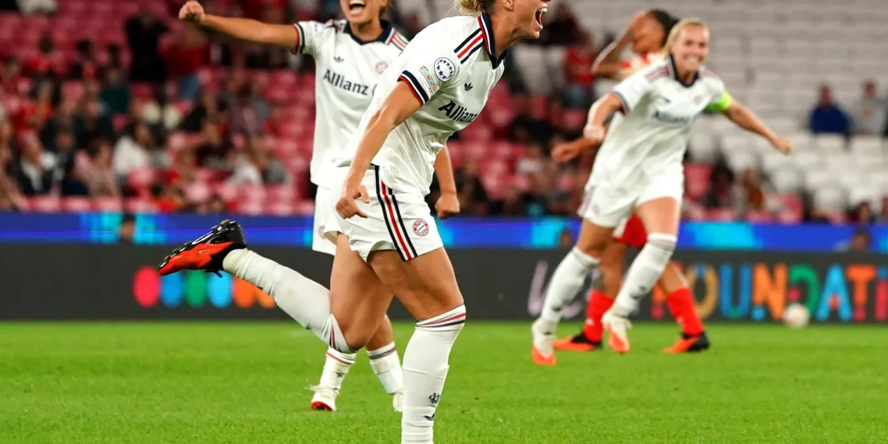 Tim Wanita Bayern Munchen Bungkam Benfica Tiga Gol