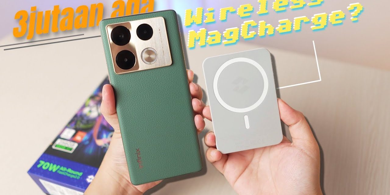 Infinix Note 40 Pro+ 5G Meluncur Dengan MagCharge 20W